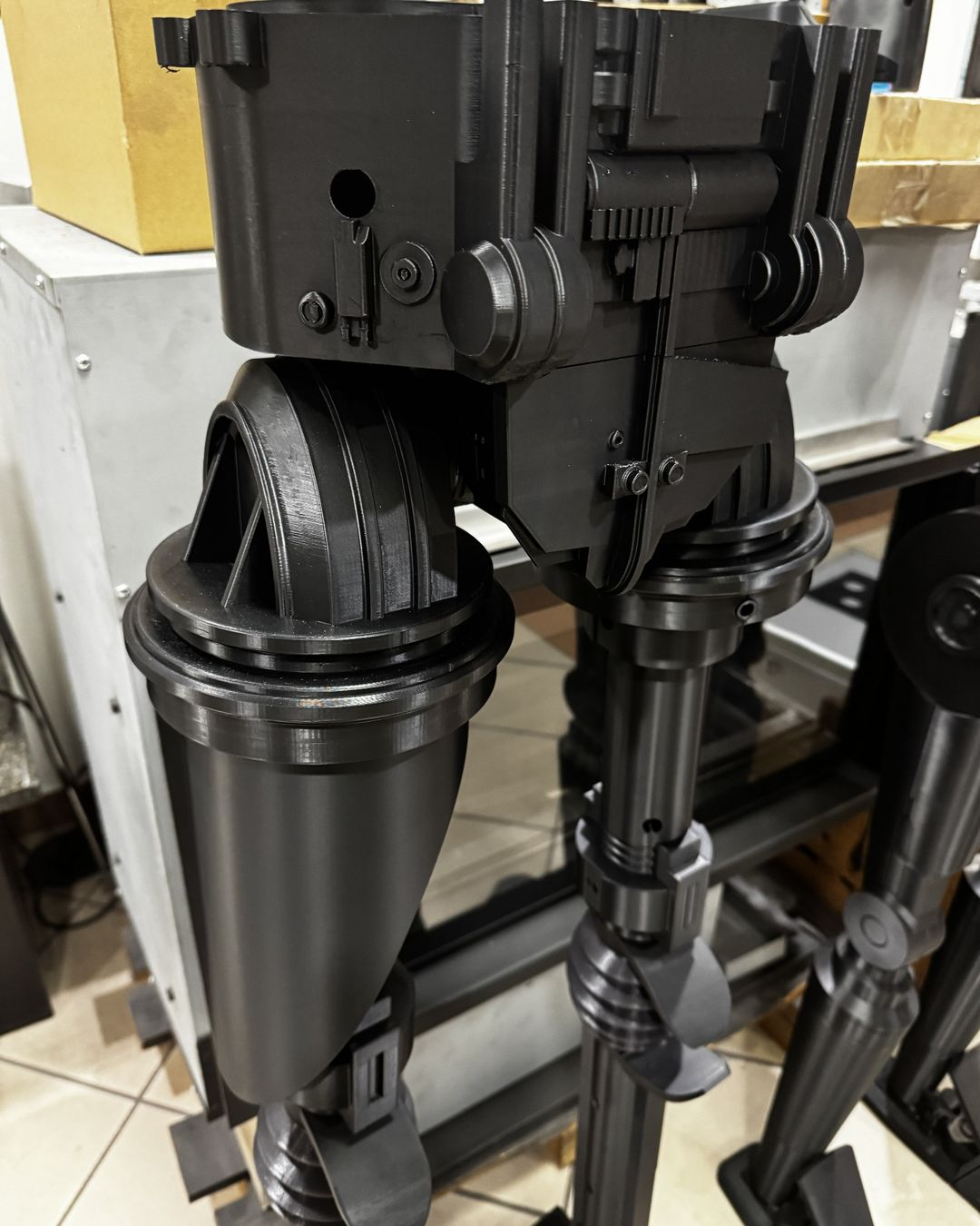 IG-12 metallic cone part with textured finish